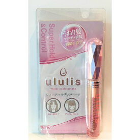 【8/4 20:00~8/11 01:59 ポイント5倍】●ululis ウルリス ウォーターイン マトメイク スティック アホ毛直し ピンク Super Hold メルティフルールの香り 10mL
