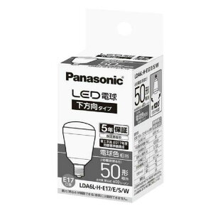 �y1/9 20:00~1/16 01:59 �|�C���g5�{�z���p�i�\�j�b�N LED�d�� �������^�C�v 50�`���� �d���F���� E17���� �����p �f�M�ގ{�H���Ή� LDA6LHE17ESW