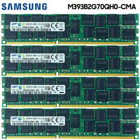 SAMSUNG MacPro用メモリ 64GB (16GB×4枚組) DDR3 PC3-14900R 1866MHz 240pin RDIMM 増設 メモリ M393B2G70QH0-CMA (1C) サムスン MacProメモリ64GB