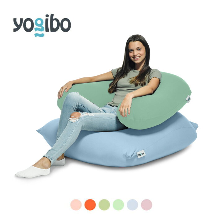 値下げ】ヨギボーミニ&サポートのセット！yogibo ※バラ売り可 - 家具 