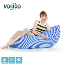 楽天市場】yogibo midi ヨギボー ミディ アクアブルーの通販