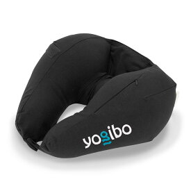 アイマスク付きで飛行機や休憩中の仮眠に便利なベストセラー「Yogibo Neck Pillow X Logo（ヨギボー ネックピロー エックスロゴ）」
