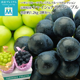 楽天市場 シャインマスカット ナガノパープル 2kgの通販