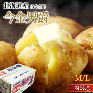 【エントリ—＆条件達成でP最大10倍】じゃがいも 今金男爵 約5kg M/Lサイズ 約45個 北海道産 男爵いも い…