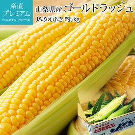 【マラソン限定最大P26倍】 とうもろこし ゴールドラッシュ 約5kg 12本 山梨県産 産地直送【コーン トウモロコシ 山梨 お取り寄せ ベジタブル 野菜 ギフト 贈答用 プレゼント 内祝い 出産祝い】【産直プレミアム】