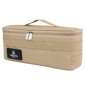 \ポイント20倍 本日限定/YOGOTO クッキングツールボックス クッカー収納 ペグケース ソロキャンプ キャンプ小物収納 調理器具入れ 調味料ケース キャンプ 収納バッグ ソフト バーベキュー ギアケース 送料無料