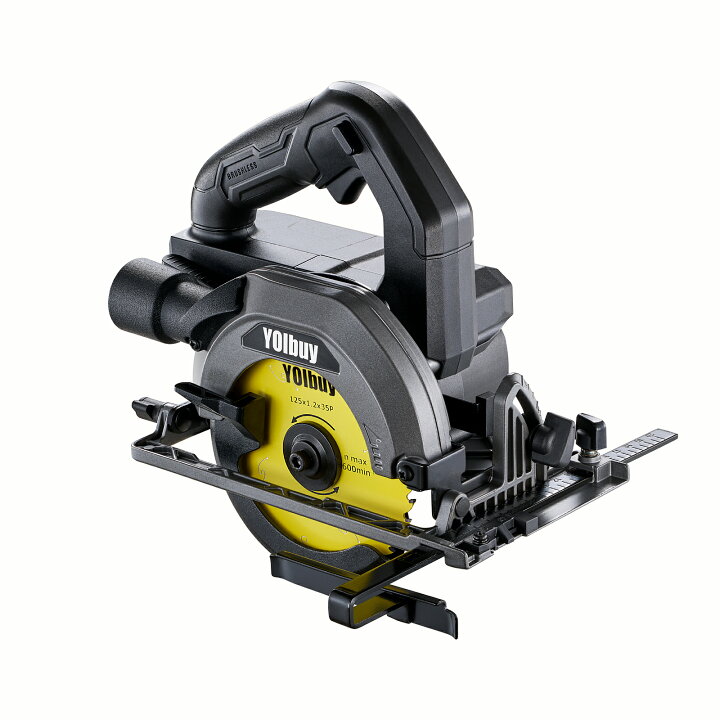 楽天市場】【ポイント10倍】YOIbuy PRO 18V 充電式 125mm 丸のこ 高速 
