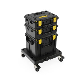 【9月限定 要エントリー 抽選で最大100%ポイントバック】YOIbuy PRO スタックボックス 防水防塵 ツールボックス 頑丈なABS樹脂 システムケース 簡単スタッキング 工具箱 収納ケース 積み重ね収納 気圧開放バルブ付き 施錠穴付き 上面ハンドル付き (箱138仕切板付き)