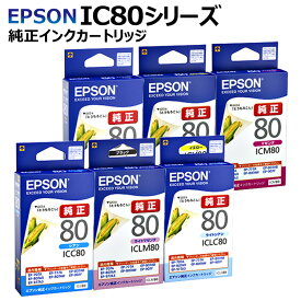 飛脚ゆうパケット発送 純正インクカートリッジ　IC80シリーズ　単品