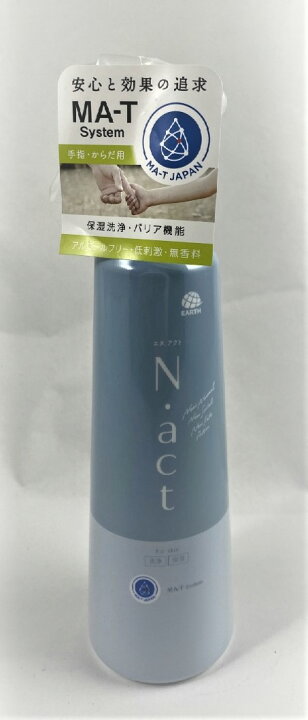 楽天市場】アース製薬 N.act 肌用 クリーンミスト 200ml 安心と効果の 