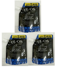 【×3袋セットメール便送料込】大塚製薬 ウルオス UL・OS 薬用 スカルプシャンプー 100ml　アミノ酸系洗浄成分配合 汗のにおいを防いで頭皮をすっきり清潔 (4987035623618 )