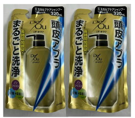 【×2袋セット送料込】【ロート製薬】デ・オウ 薬用スカルプケアシャンプー つめかえ用 320ml