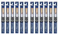【×12本セットメール便送料込】エビス 高級豚毛 歯ブラシ350 かため