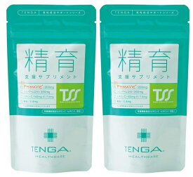 【×2袋セットメール便送料込】テンガ ヘルスケア 精育支援サプリメント 男性 120粒入 栄養機能食品