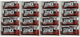 【×16袋セット送料込】UHA味覚糖 SIXPACK シックスパック プロテインバー チョコレート味 1袋 25%OFF 低脂質(4902750904361)
