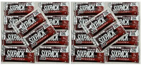 【×20袋セット送料込】UHA味覚糖 SIXPACK シックスパック プロテインバー チョコレート味 1袋 25%OFF 低脂質(4902750904361)