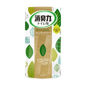 【送料無料・まとめ買い×8個セット】エステー 消臭力 トイレ用 フィンランドリーフ 400ml