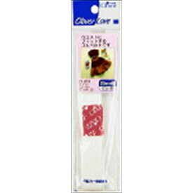 【配送おまかせ送料込】クロバー CL77653 ゴムベルト 20mm 白【80cm】 1個