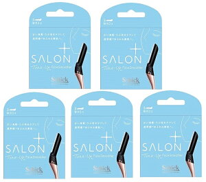 【×5箱セットメール便送料込】シック Schick ハイドロシルク サロンプラス トーンアップ フェイススムーサー 替刃(3コ入) カミソリ(4891228313807)