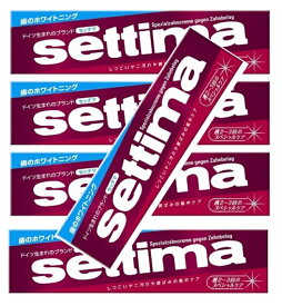 【×5本セット送料込】サンスター セッチマはみがき 120g ドイツ生まれのブランド美白歯磨き