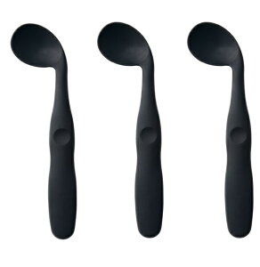 【×3本セットメール便送料込】スケーター カーブネックスプーン ブラック 右手用 (4973307383861)