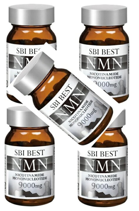 楽天市場】【×5個 配送おまかせ】SBIアラプロモ SBI BEST NMN 60 