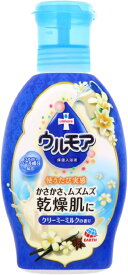 【送料込】アース製薬 保湿入浴液 ウルモア クリーミーミルク 600ml