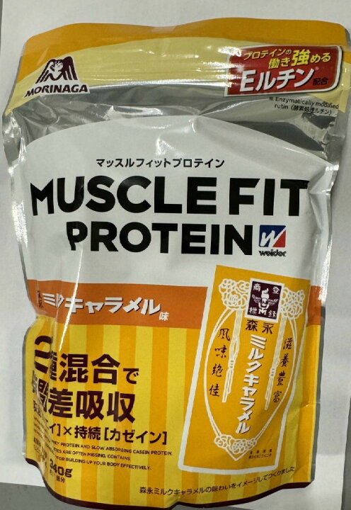 楽天市場】森永製菓 マッスルフィット プロテイン 森永ミルク 