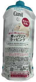 【送料込・まとめ買い×24個セット】花王 キュレル バスタイム モイストバリアクリーム 310g つめかえ 保湿クリーム 濡れた肌用 医薬部外品