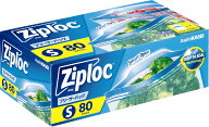 旭化成 Ziploc ジップロック フリーザーバッグ S 80枚入