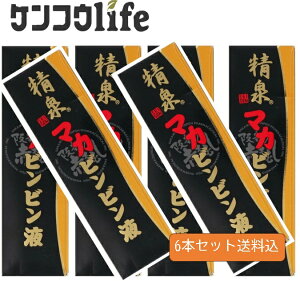 【×6本セットメール便送料込】阪本漢法製薬 精泉マカビンビン液 50mL