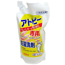 【送料無料・まとめ買い8個セット】コーセー エルミー アトピー・アレルギー・乾燥肌 専用 衣類の洗濯洗剤 詰替用 800mL