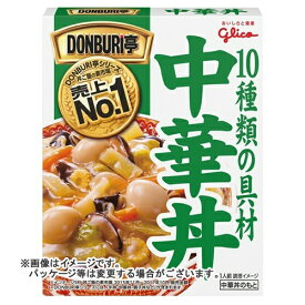 【送料込】 グリコ DONBURI亭 中華丼 210g×60個セット