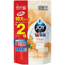 P&G JOY ジョイ 食洗機用 オレンジピール 成分入り 詰替 特大サイズ 930g