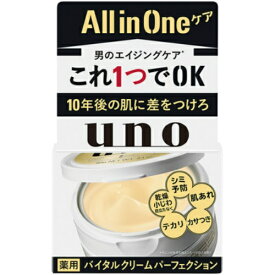 ファイントゥデイ ウーノ uno 薬用 バイタルクリーム パーフェクション 90g 男のエイジングケア