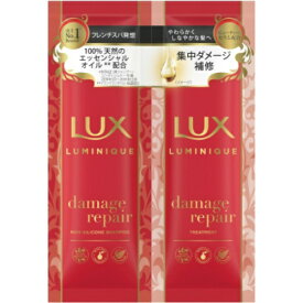 【送料無料・まとめ買い×6個セット】ユニリーバ ラックス ルミニーク ダメージリペア サシェセット 20g