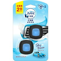 P&G ファブリーズ イージークリップ スカイブリーズの香り 2個入りパック ( 自動車内消臭・芳香剤・カー用品 ) 1個