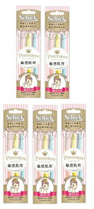 【 3本入×5袋  メール便送料込】シック プレミア 敏感肌用 L ディスポフェイス用カミソリ