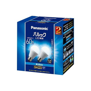 yE܂Ƃߔ×5Zbgzpi\jbN Panasonic LDA7DGK62T LEDd ʓd^Cv E26 60` F 2Zbg