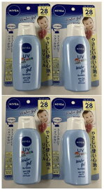 【×4本セット送料込】花王 ニベアサン プロテクトウォータージェル こども用 SPF28 120g 乾燥しやすいこどもの肌にもやさしい使い心地　ベビー用品　UVケア用品(4901301266934)