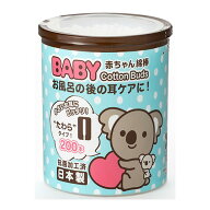 山洋 コアラ BABY 綿棒 たわら 200本 抗菌加工