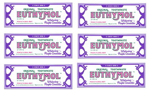 【×6個 配送おまかせ】銀座ステファニー ユーシモール ホワイトパープル ハミガキ ピーチフローラルミントの香り 106g 歯磨き粉 医薬部外品(4571537798402)