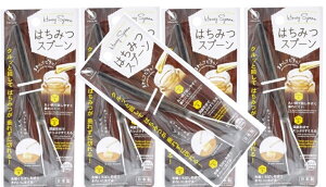 【×5本セットメール便送料込】小久保 はちみつスプーン クルッと回して、はちみつが垂れずに切れる!( 4956810804689 )