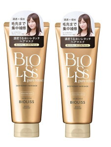 �y×2�{�Z�b�g�������z�R�[�Z�[�R�X���|�[�g SALON STYLE BIOLISS �r�I���X �s���A���^�b�` �f�B�[�v���y�A �w�A�}�X�N 200g 1�{���R�̗͂Ŕ������^�b�`�I�Z��×�ې��Ŗѐ�܂ŏW���P�A����Z����