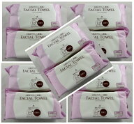 【×10袋セット送料込】VANILLA CORPORATION シートラボ フェイシャルタオル 60枚入