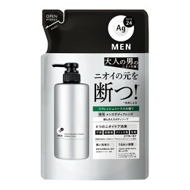 ファイントゥデイ エージーデオ24メン 薬用 メンズボディクレンズ つめかえ用 リフレッシュシトラスの香り 420mL ボディソープ