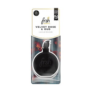 【送料込・まとめ買い×144個セット】バドショップ フレッシュセンツ ペーパーフレグランス ベルベットローズ&ウード シングル 芳香剤