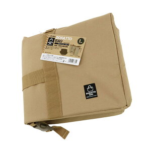 【送料込・まとめ買い×4個セット】藤原産業 SK11 ドサットバッグ L コヨーテ SDB2-600BR