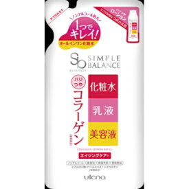 【送料無料・まとめ買い2個セット】ウテナ シンプルバランス モイストローション ( ハリ・つやタイプ ) 詰め替え用 200ml ( 1本で化粧水+乳液+美容液の役割 乳状保湿液 )