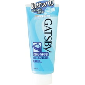 【送料無料・まとめ買い4個セット】マンダム ギャツビー GATSBY ひきしめ シェービングジェル 205g